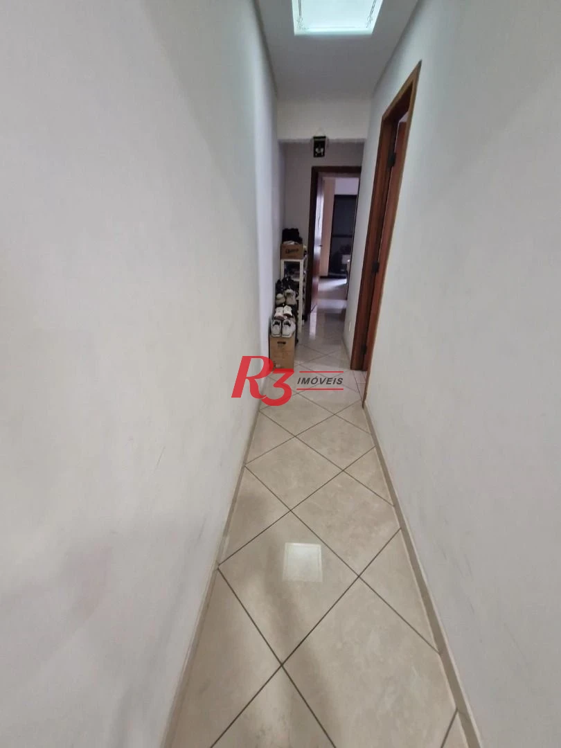 Apartamento com 2 Quartos  à venda, 83 m² por R$ 650.000 - Pompéia - Santos/SP