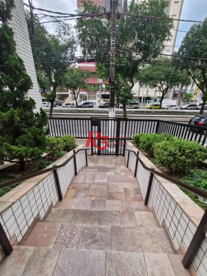 Apartamento com 2 Quartos  à venda, 83 m² por R$ 650.000 - Pompéia - Santos/SP
