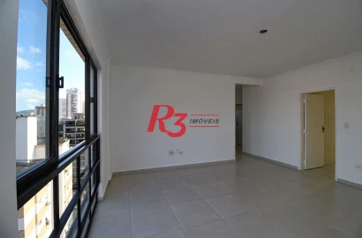 Apartamento com 2 dormitórios à venda, 99 m² por R$ 720.000,00 - Boqueirão - Santos/SP