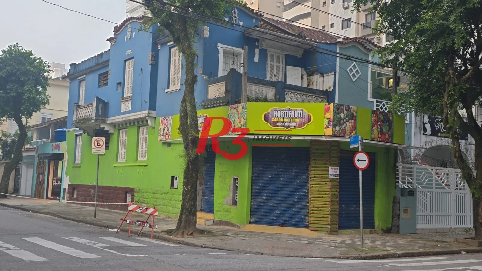 Salão para alugar, 100 m² por R$ 12.500,00/mês - Pompéia - Santos/SP