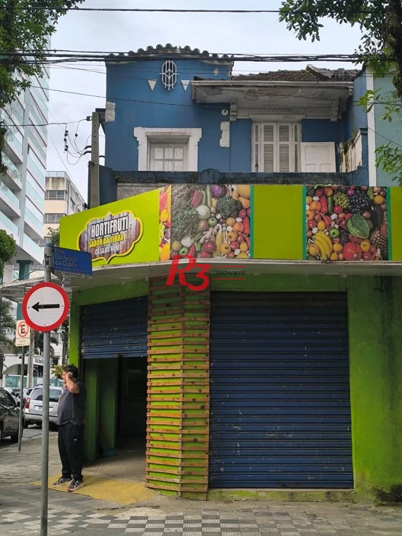 Salão para alugar, 100 m² por R$ 12.500,00/mês - Pompéia - Santos/SP