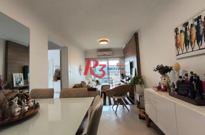 Apartamento à venda, 73 m² por R$ 850.000,00 - Ponta da Praia - Santos/SP