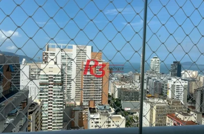 Apartamento com 3 dormitórios à venda, 99 m² por R$ 2.100.000,00 - Gonzaga - Santos/SP