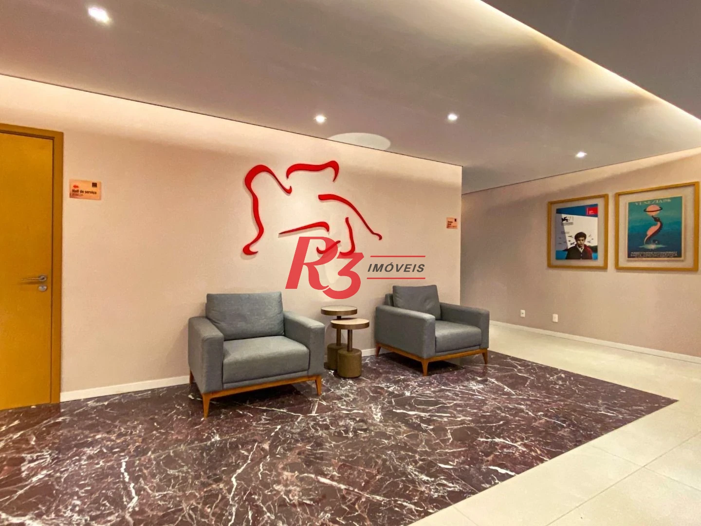Apartamento com 3 dormitórios à venda, 99 m² por R$ 2.100.000,00 - Gonzaga - Santos/SP