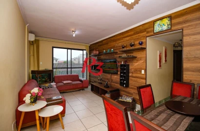 Apartamento à venda, 82 m² por R$ 650.000,00 - Embaré - Santos/SP