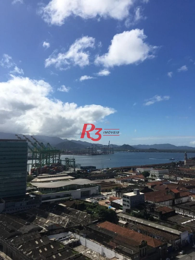 Sala duplex Comercial 94m2 com 2 vagas em Santos