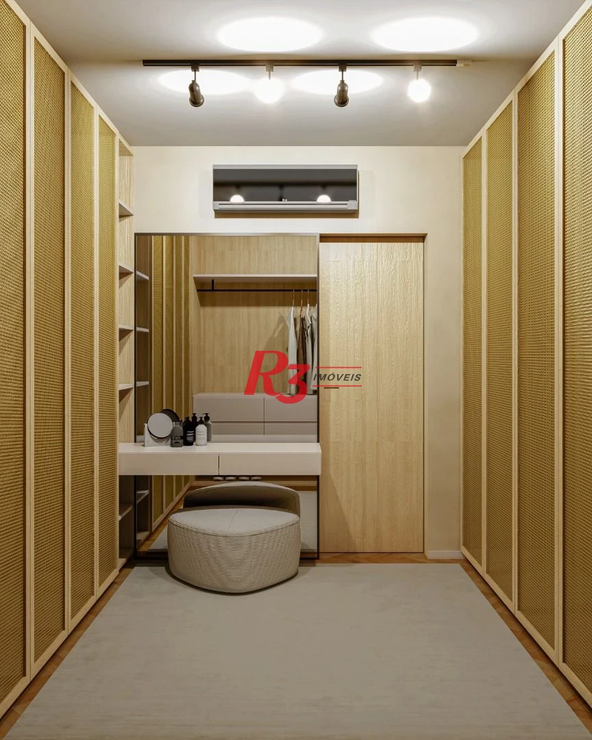 Apartamento com 3 dormitórios à venda, 186 m² por R$ 2.290.000,00 - Boqueirão - Santos/SP