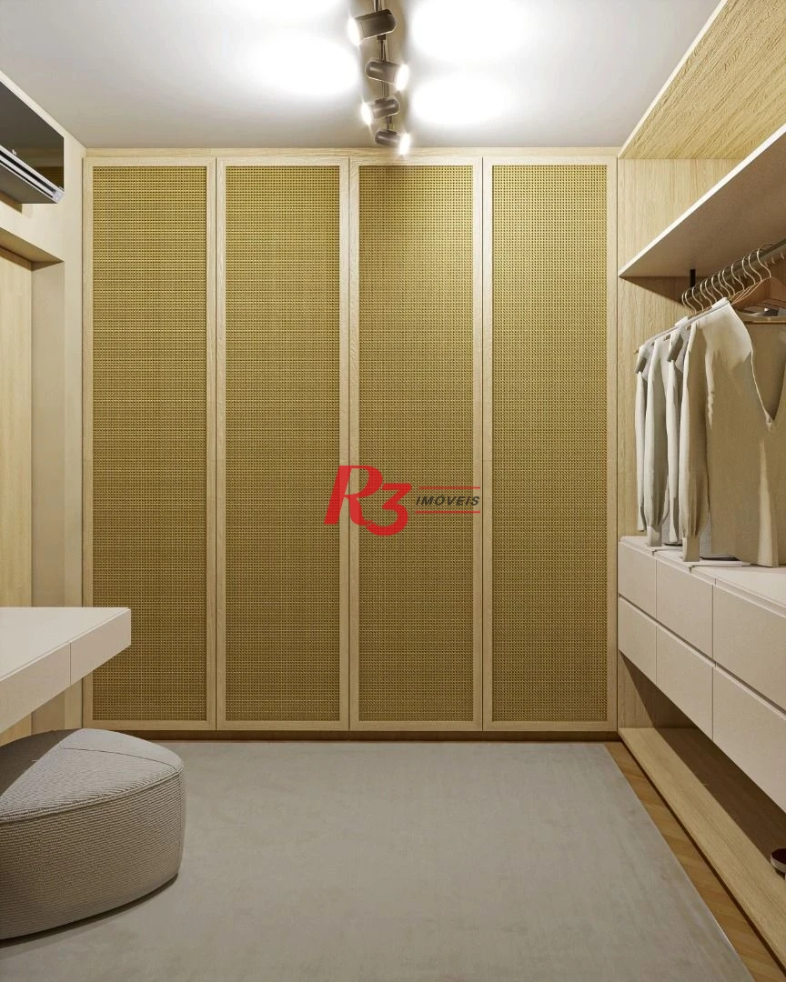 Apartamento com 3 dormitórios à venda, 186 m² por R$ 2.290.000,00 - Boqueirão - Santos/SP