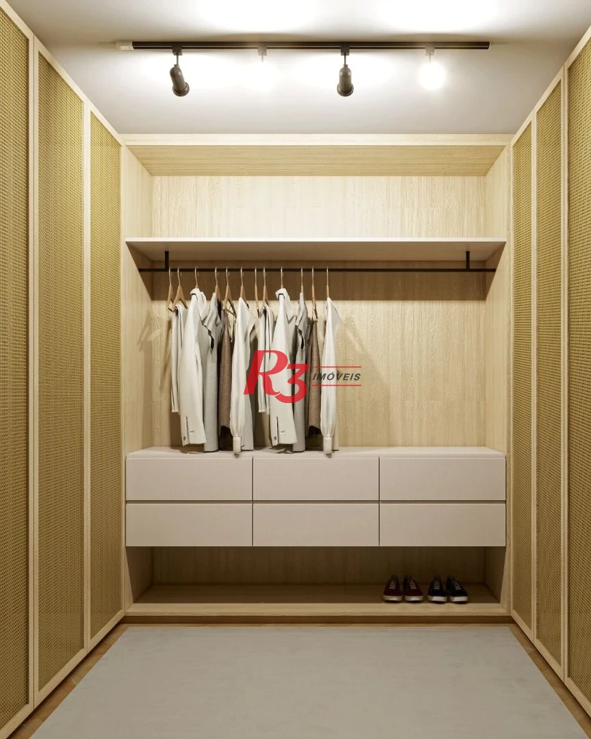 Apartamento com 3 dormitórios à venda, 186 m² por R$ 2.290.000,00 - Boqueirão - Santos/SP