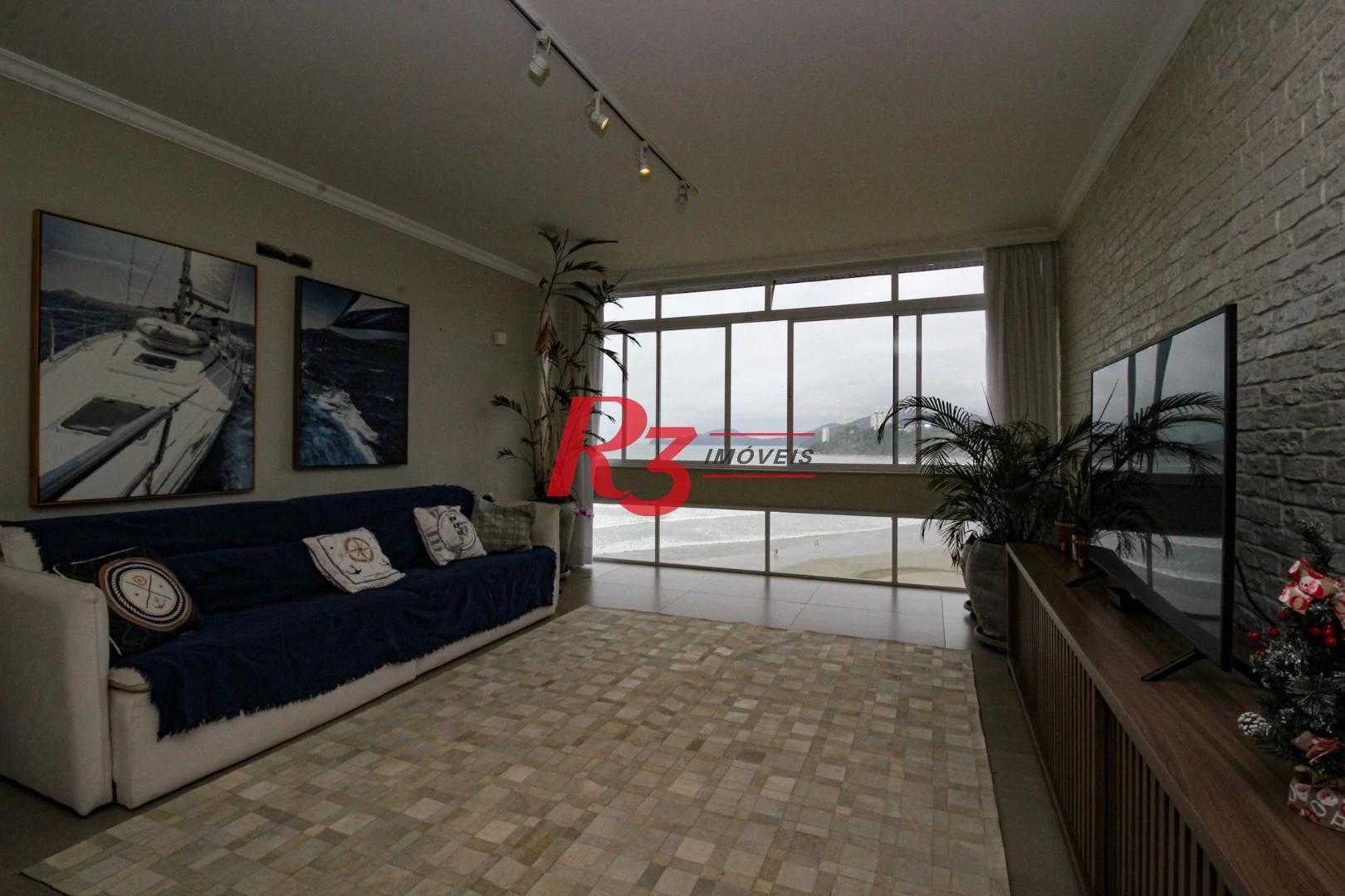 Apartamento com 3 dormitórios à venda, 196 m² por R$ 1.350.000,00 - José Menino - Santos/SP