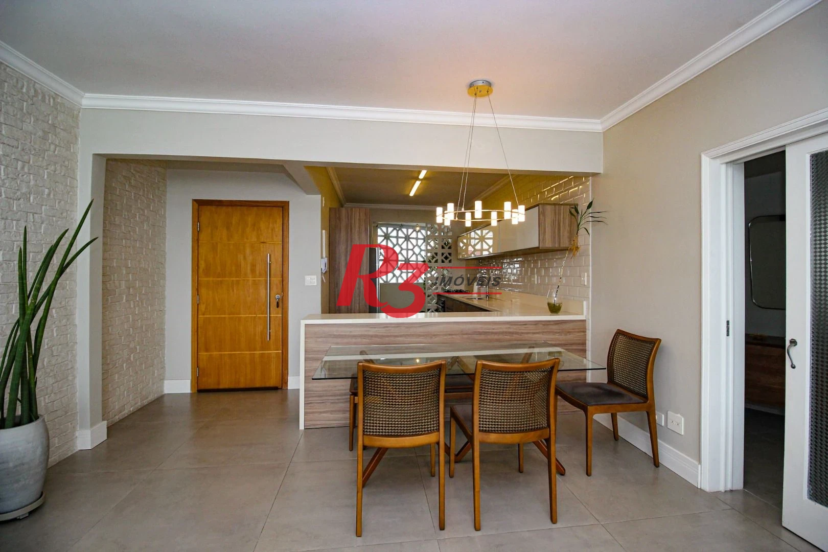Apartamento com 3 dormitórios à venda, 196 m² por R$ 1.350.000,00 - José Menino - Santos/SP