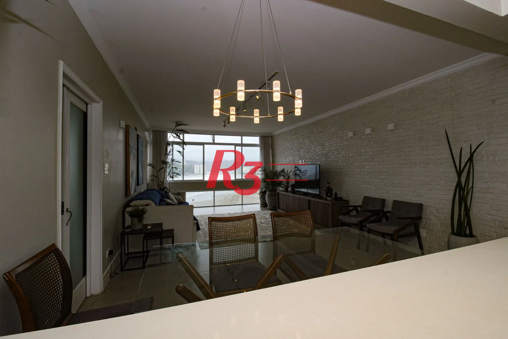 Apartamento com 3 dormitórios à venda, 196 m² por R$ 1.350.000,00 - José Menino - Santos/SP