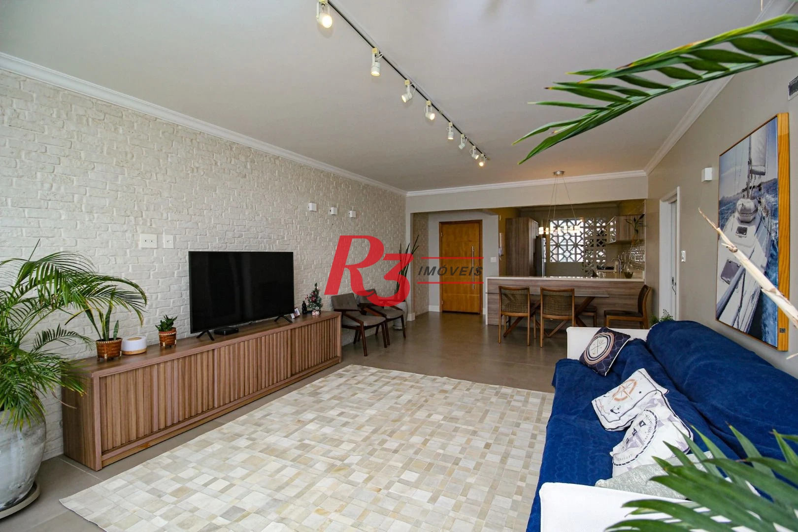Apartamento com 3 dormitórios à venda, 196 m² por R$ 1.350.000,00 - José Menino - Santos/SP