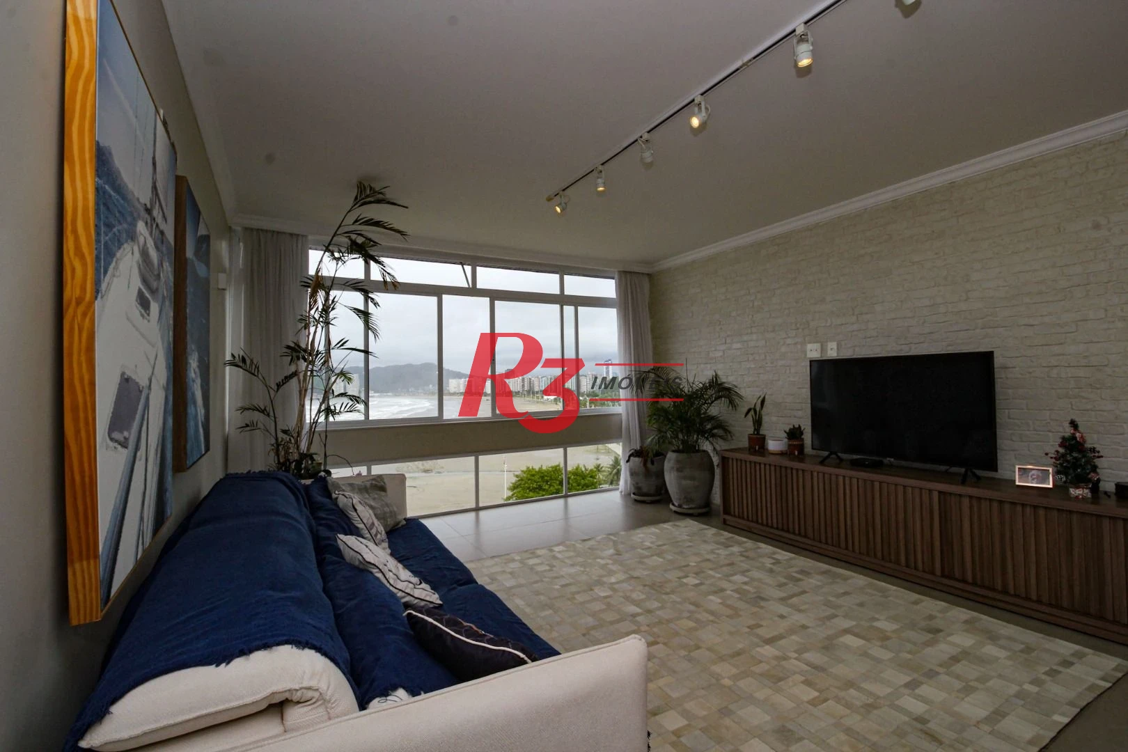 Apartamento com 3 dormitórios à venda, 196 m² por R$ 1.350.000,00 - José Menino - Santos/SP
