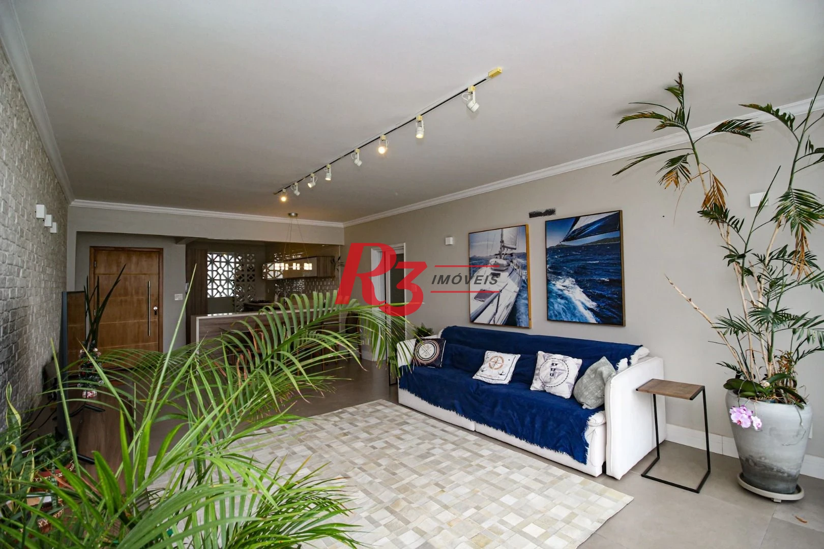 Apartamento com 3 dormitórios à venda, 196 m² por R$ 1.350.000,00 - José Menino - Santos/SP