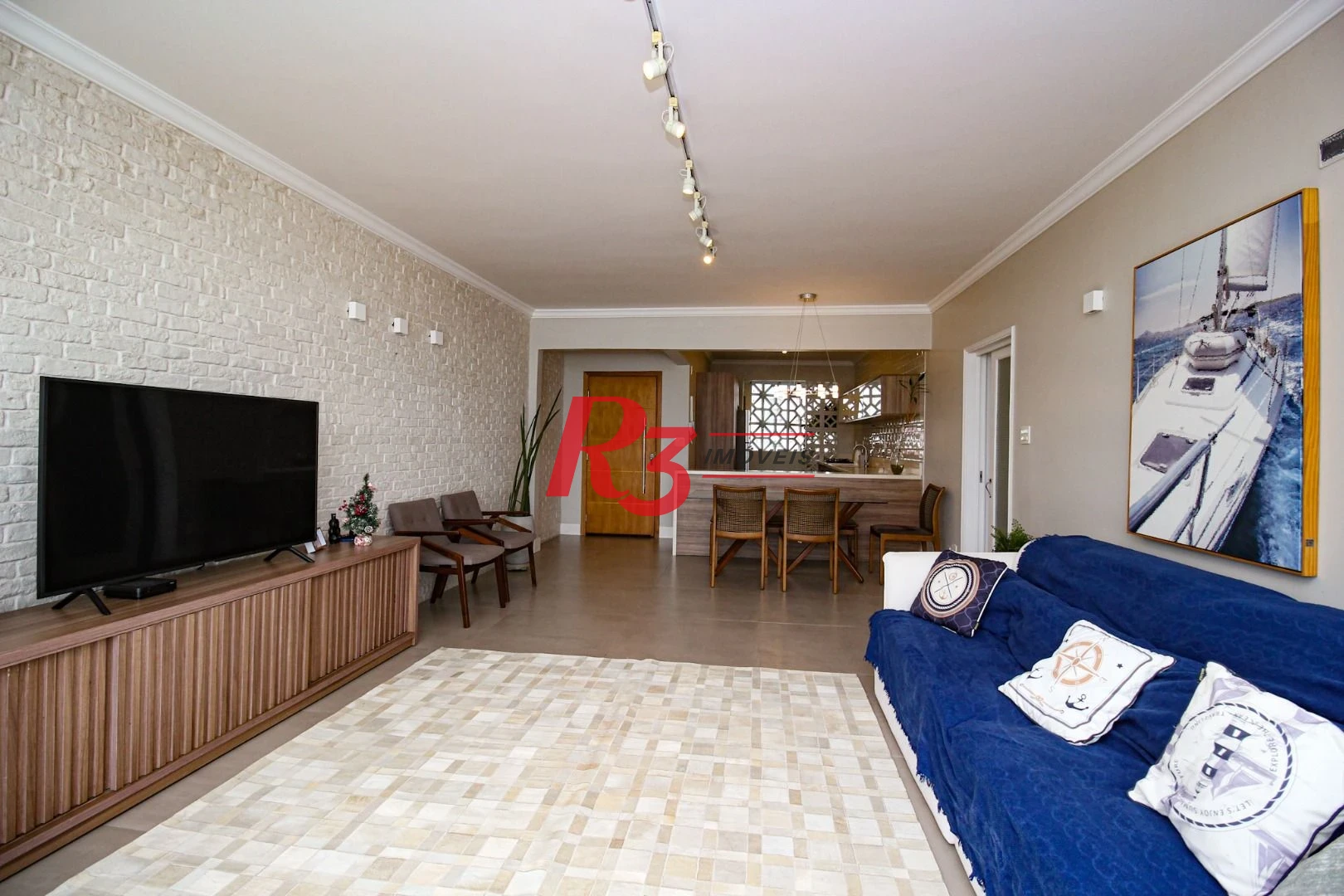 Apartamento com 3 dormitórios à venda, 196 m² por R$ 1.350.000,00 - José Menino - Santos/SP