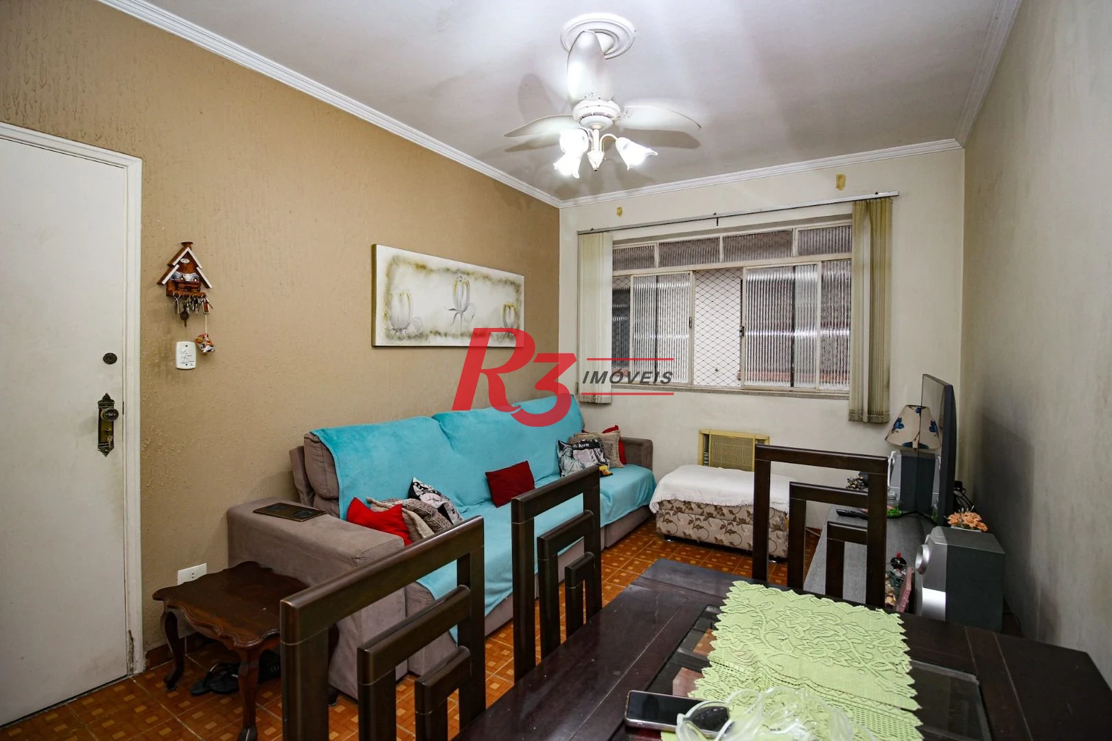 Apartamento com 2 dormitórios à venda, 80 m² por R$ 325.000,00 - Encruzilhada - Santos/SP
