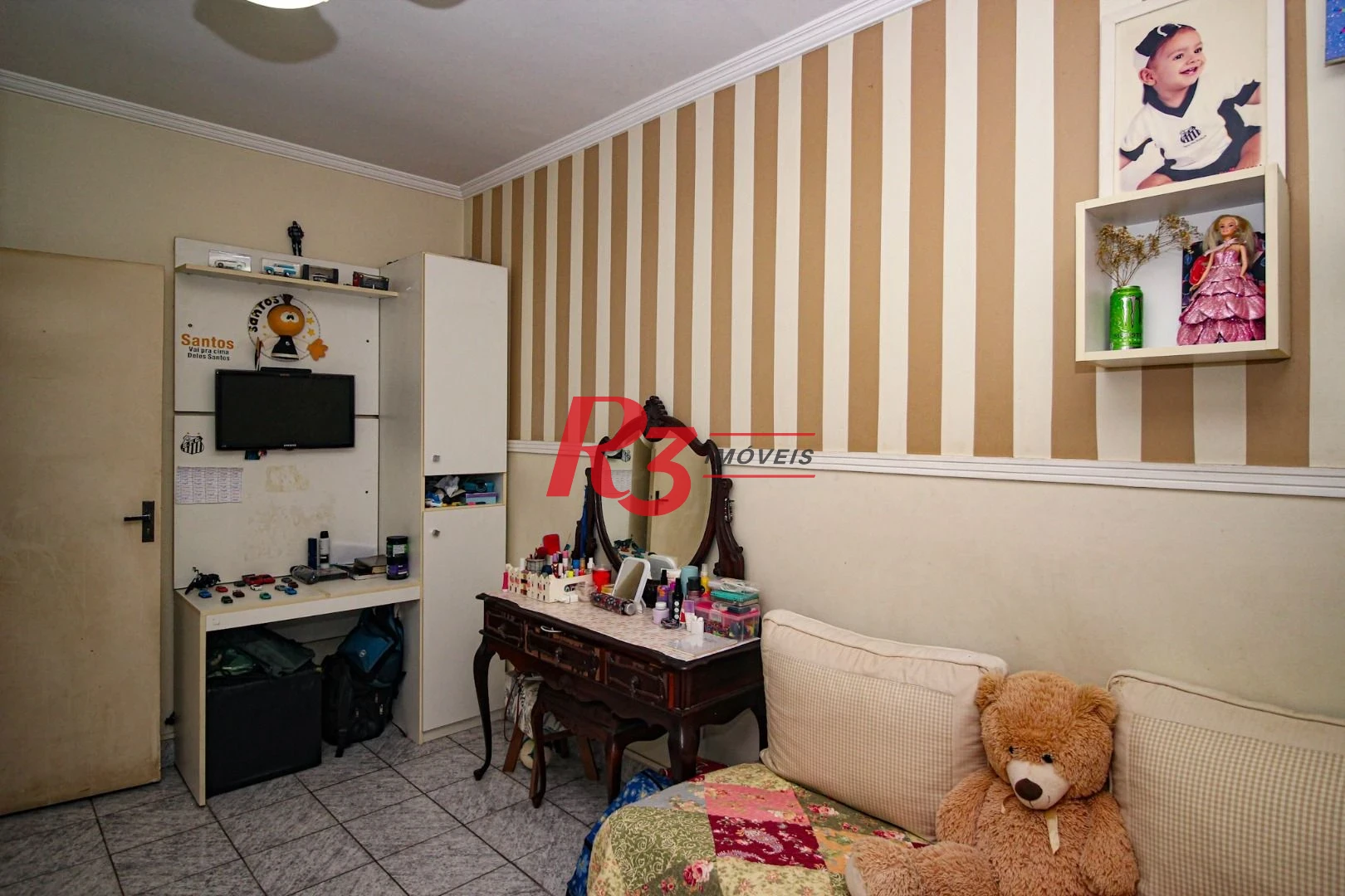 Apartamento com 2 dormitórios à venda, 80 m² por R$ 325.000,00 - Encruzilhada - Santos/SP