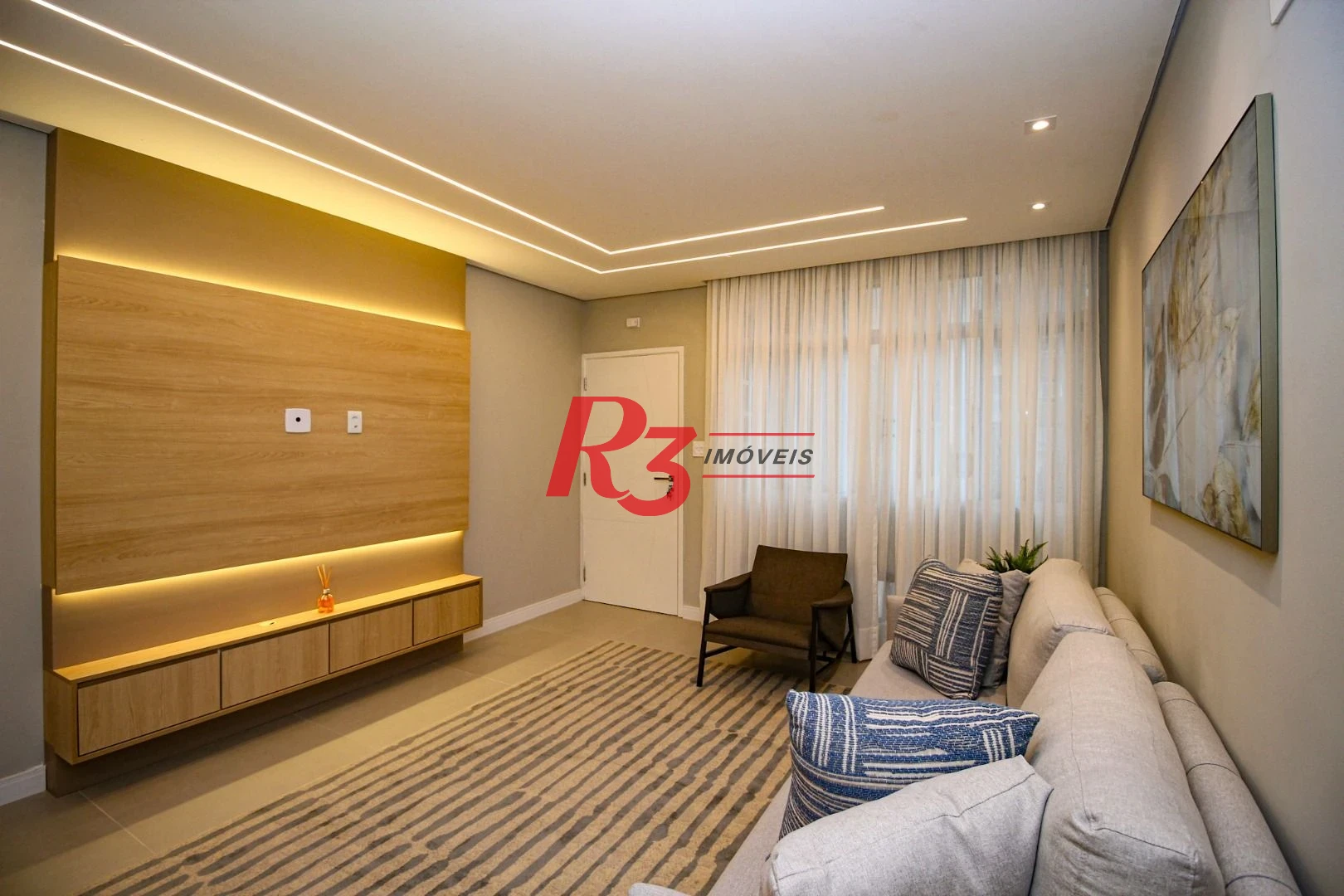 Apartamento à venda, 120 m² por R$ 880.000,00 - Gonzaga - Santos/SP