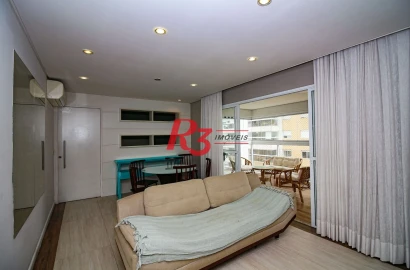 Apartamento com 3 quartos à venda, 111 m² por R$ 1.060.000 - Ponta da Praia - Santos/SP
