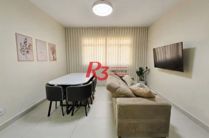 Apartamento à venda, 85 m² por R$ 640.000,00 - Ponta da Praia - Santos/SP