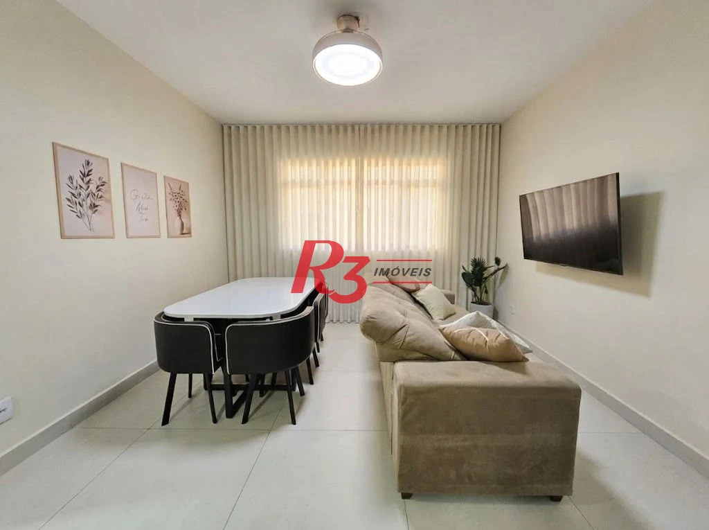 Apartamento à venda, 85 m² por R$ 640.000,00 - Ponta da Praia - Santos/SP