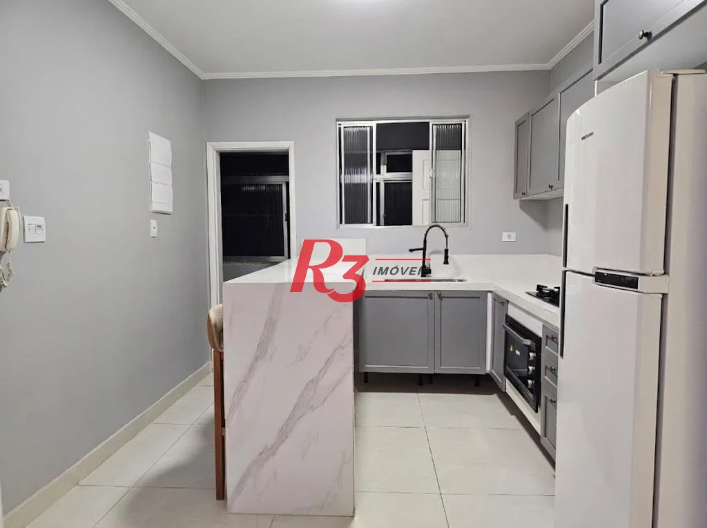 Apartamento à venda, 85 m² por R$ 640.000,00 - Ponta da Praia - Santos/SP