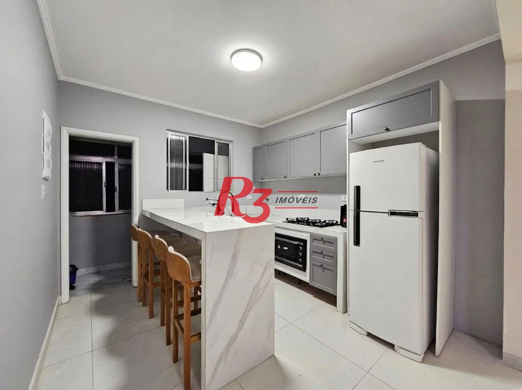 Apartamento à venda, 85 m² por R$ 640.000,00 - Ponta da Praia - Santos/SP