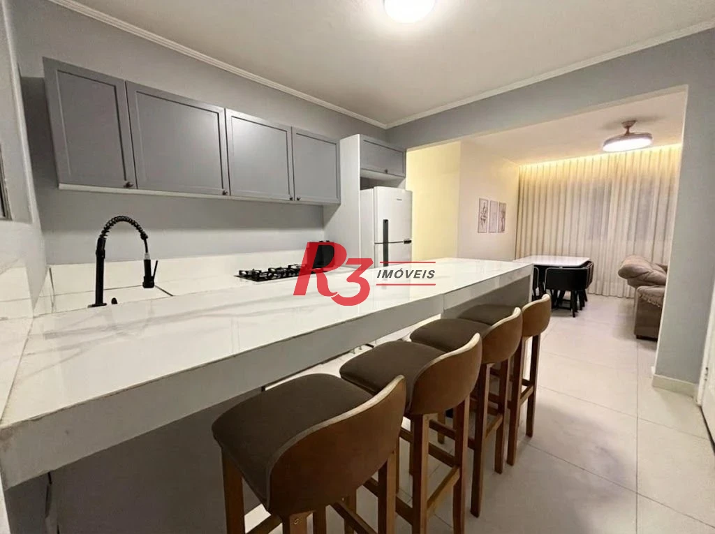Apartamento à venda, 85 m² por R$ 640.000,00 - Ponta da Praia - Santos/SP