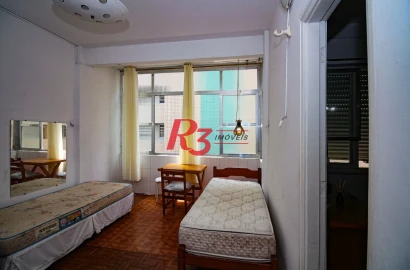 Apartamento com 1 dormitório à venda, 42 m² por R$ 290.000,00 - Pompéia - Santos/SP