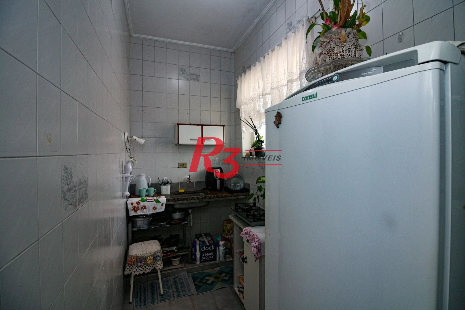 Apartamento com 1 dormitório à venda, 42 m² por R$ 290.000,00 - Pompéia - Santos/SP
