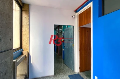 Sala para alugar, 100 m² por R$ 6.000,02/mês - Gonzaga - Santos/SP