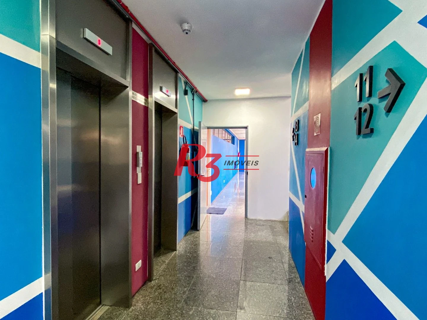 Sala para alugar, 100 m² por R$ 6.000,02/mês - Gonzaga - Santos/SP