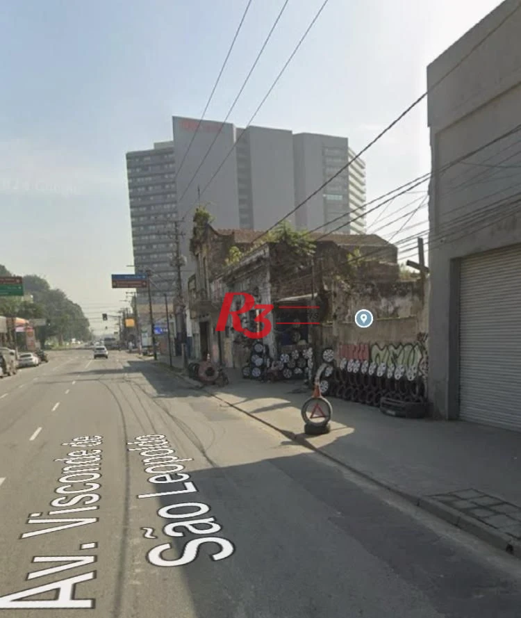 Terreno à venda, 840 m² por R$ 4.500.000,00 - Valongo - Santos/SP