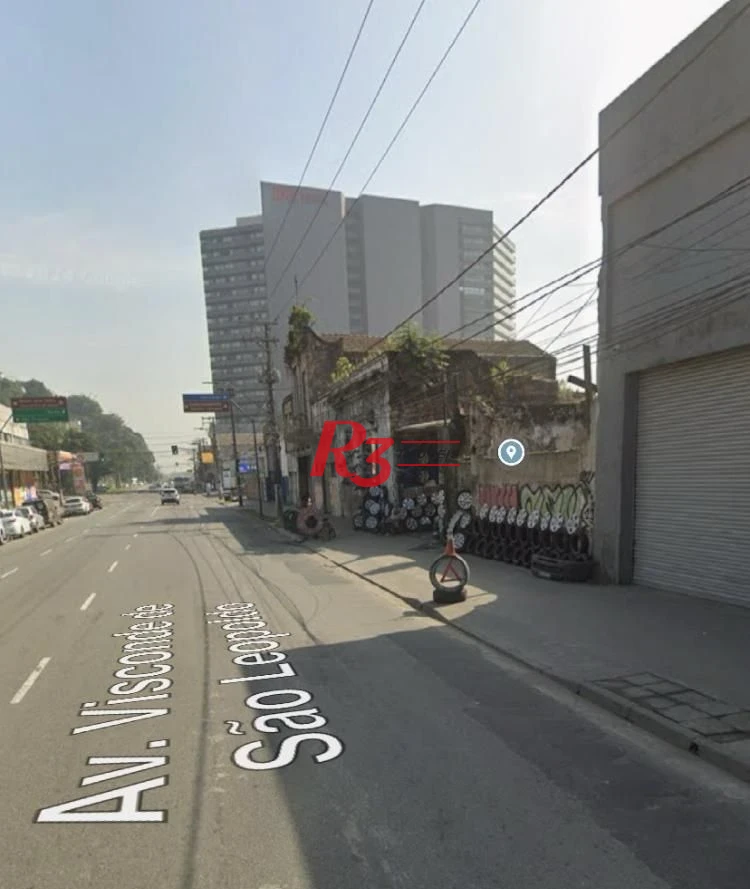 Terreno à venda, 840 m² por R$ 4.500.000,00 - Valongo - Santos/SP