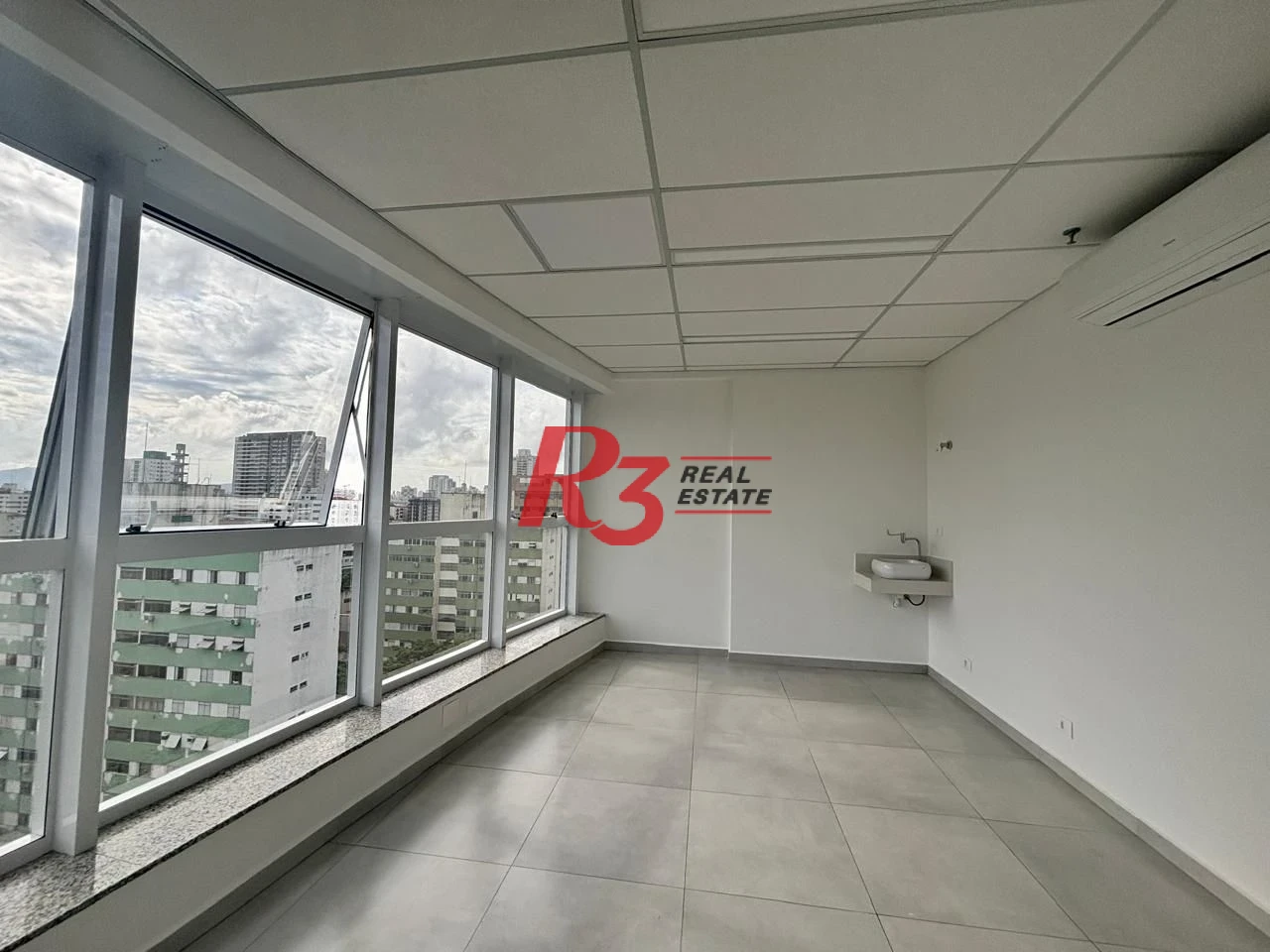 Sala para alugar, 104 m² por R$ 10.684,23/mês - Vila Matias - Santos/SP