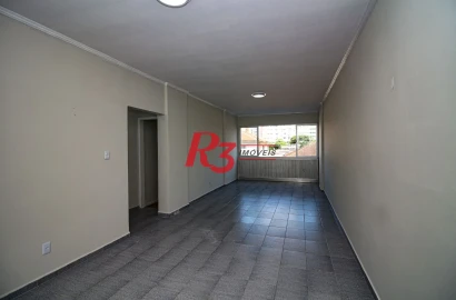 Apartamento com 2 dormitórios, 156 m² - venda por R$ 650.000,00 ou aluguel por R$ 5.000,00/mês - Aparecida - Santos/SP