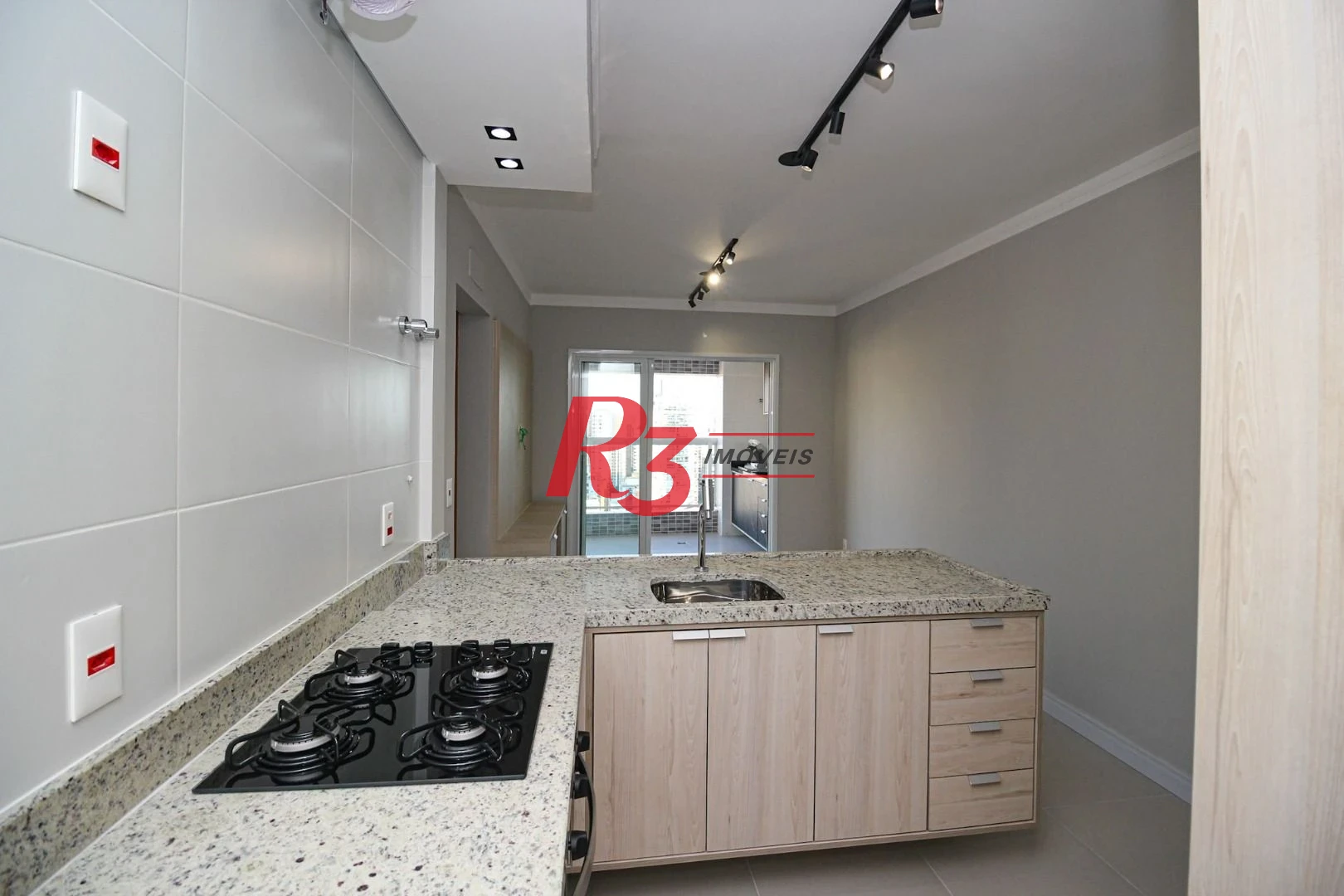 Apartamento com 2 dormitórios para alugar, 65 m² por R$ 6.900,00/mês - Vila Rica - Santos/SP