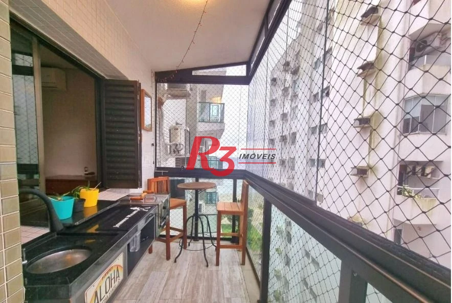Apartamento à venda, 147 m² por R$ 1.800.000,00 - Boqueirão - Santos/SP