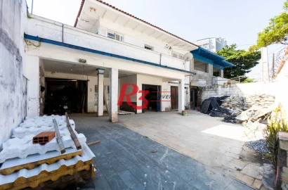 Sobrado com 4 dormitórios à venda, 258 m² por R$ 3.500.000,00 - Ponta da Praia - Santos/SP