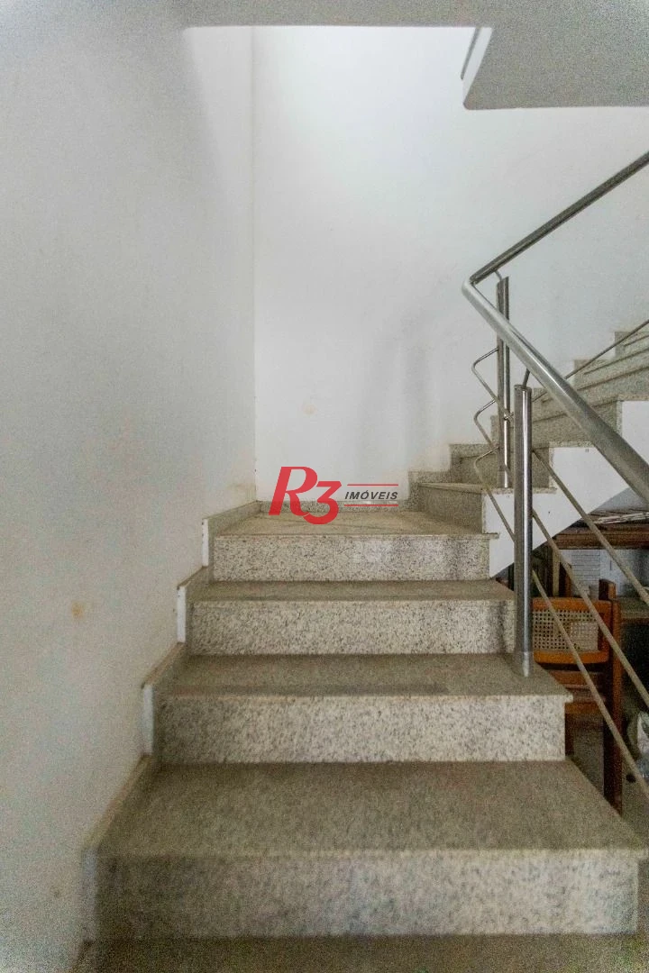 Sobrado com 4 dormitórios à venda, 258 m² por R$ 3.500.000,00 - Ponta da Praia - Santos/SP