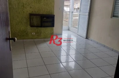 R3 REAL ESTATE VENDE! Apartamento com 2 dormitórios, suíte com sacada à venda, 74 m² por R$ 270.000 - Parque São Vicente - São Vicente/SP
