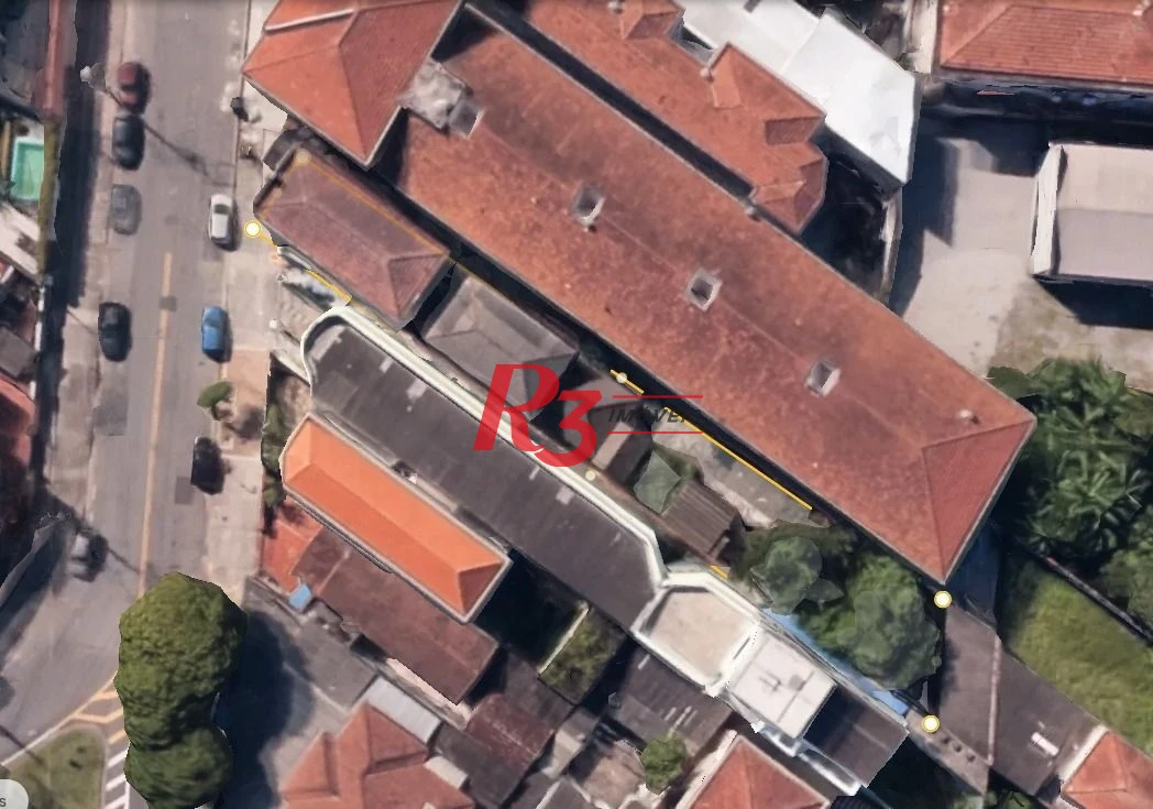 Terreno à venda, 539 m² por R$ 1.650.000,00 - Macuco - Santos/SP