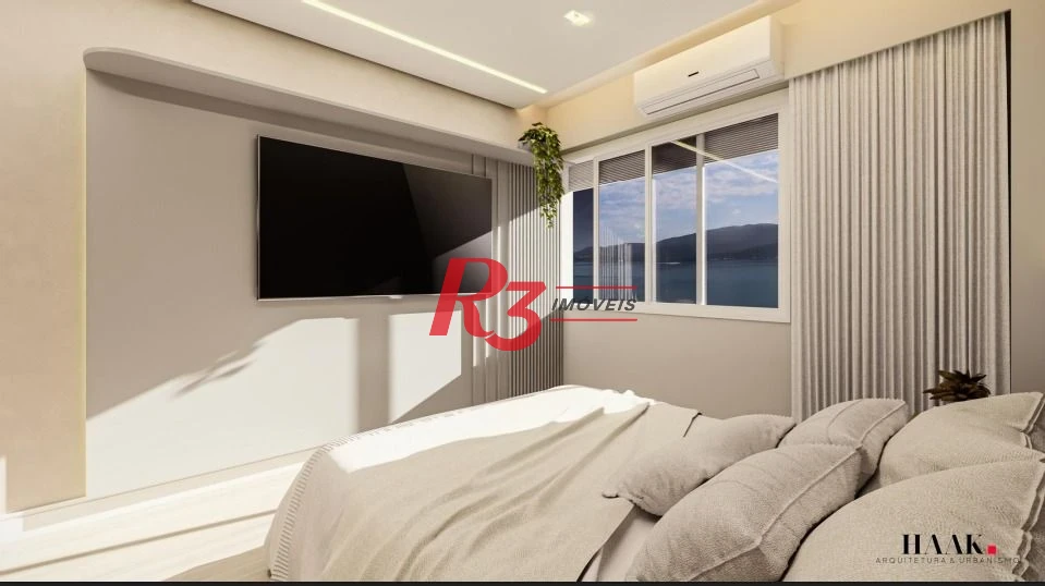 Apartamento à venda, 140 m² por R$ 2.400.000,00 - Embaré - Santos/SP