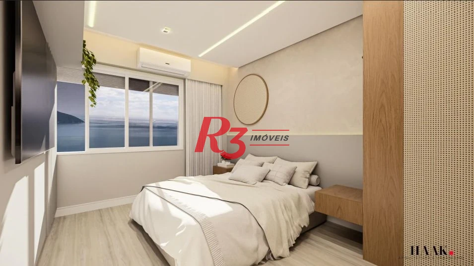 Apartamento à venda, 140 m² por R$ 2.400.000,00 - Embaré - Santos/SP