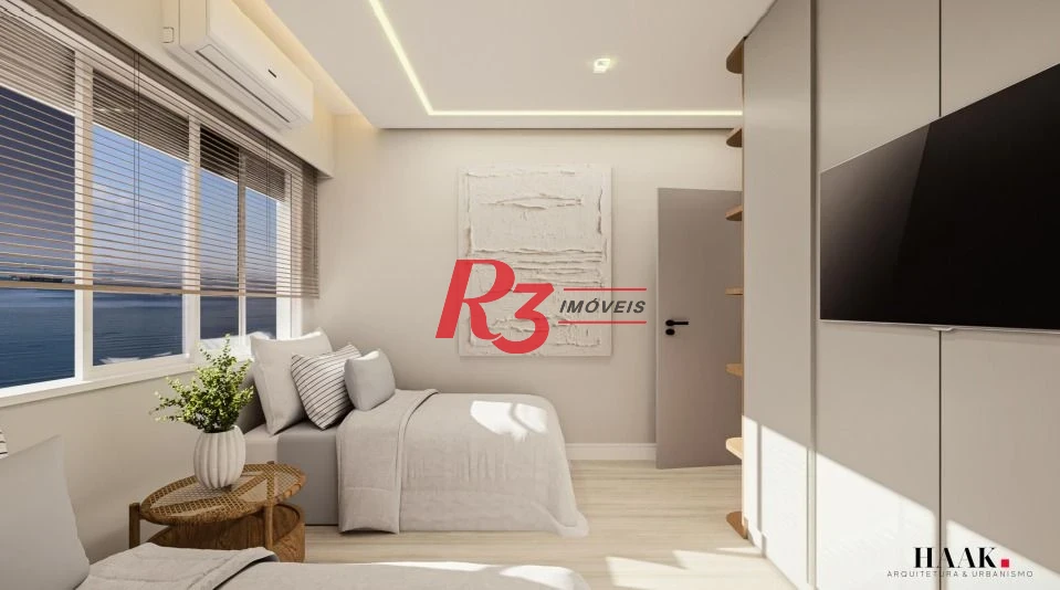 Apartamento à venda, 140 m² por R$ 2.400.000,00 - Embaré - Santos/SP