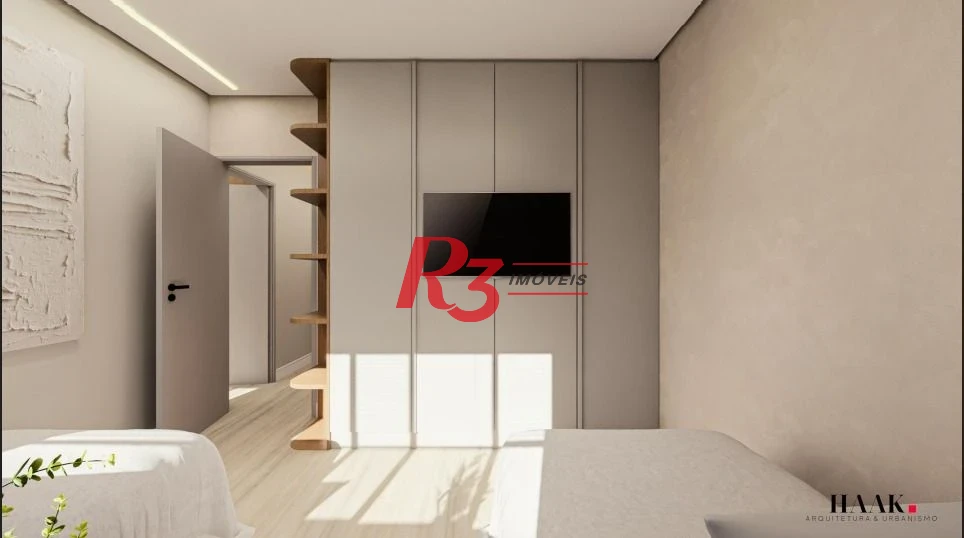 Apartamento à venda, 140 m² por R$ 2.400.000,00 - Embaré - Santos/SP