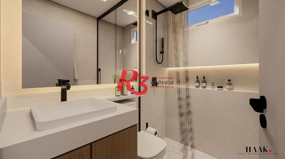 Apartamento à venda, 140 m² por R$ 2.400.000,00 - Embaré - Santos/SP