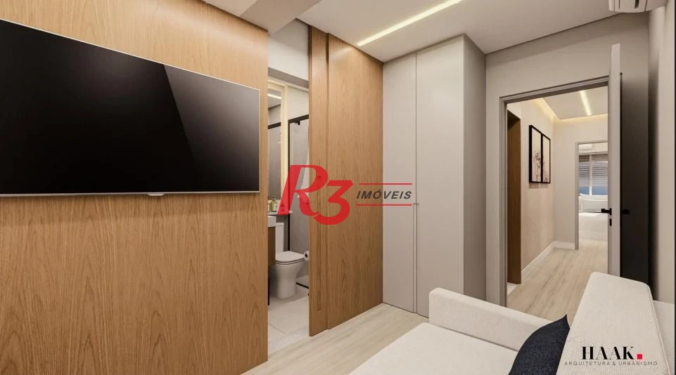 Apartamento à venda, 140 m² por R$ 2.400.000,00 - Embaré - Santos/SP