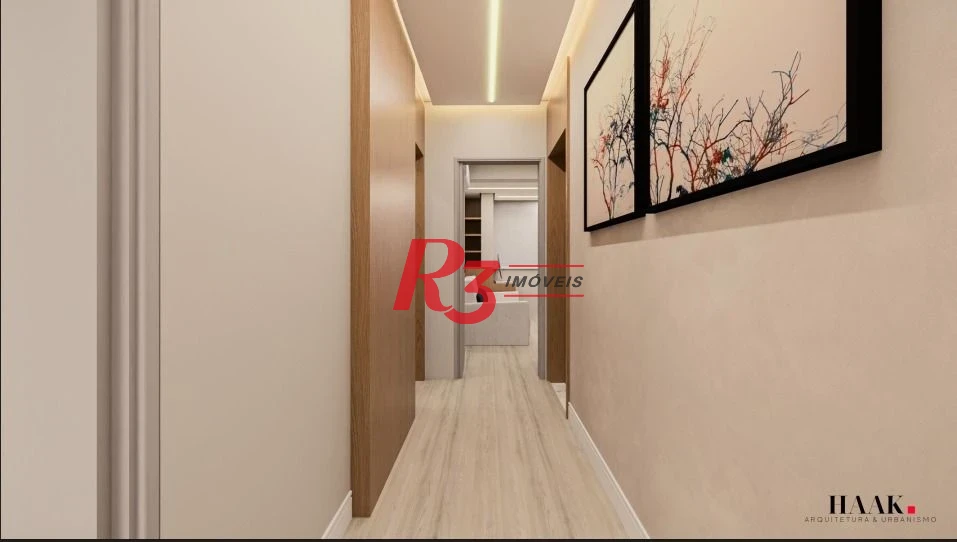Apartamento à venda, 140 m² por R$ 2.400.000,00 - Embaré - Santos/SP
